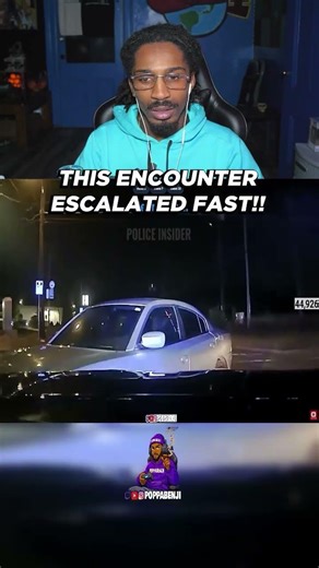 This Cop nstantly Ended His Career!! #SHORTS #poppabenji