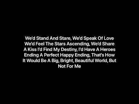 Shrek The Musical - Who I’d Be (Soundtrack Version) Lyrics