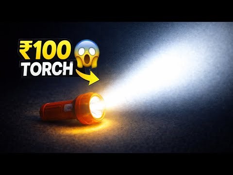 Small Rechargeable Torch Review 🔦 | Inside View & Circuit Explained
