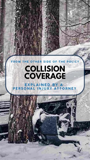 Collision coverage is about your vehicle, not your injuries. Collision coverage helps pay to repair or replace your car after an accident, regardless of who was at fault. What it doesn’t cover: ➡️ Medical bills ➡️ Lost wages ➡️ Pain and suffering That distinction matters more than most drivers realize, especially after a serious crash. 📲 Follow along as attorney Kyle Bachus breaks down auto insurance coverage in our Other Side of the Policy series. 📞 303.222.2222 🔗 Link in bio → www.coloradol