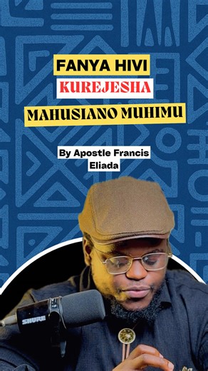 Rejesha Mahusiano Sahihi na Mchungaji Tony Kapola