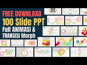 Free Download Slide PPT Full Animasi dan Transisi Morph