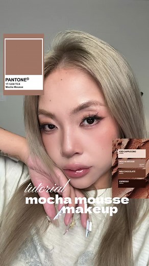 Mocha Mousse Makeup Tutorial for Glam Looks