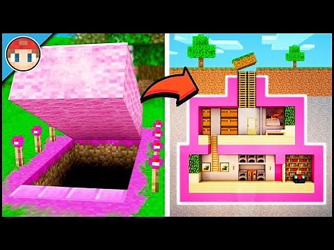 Minecraft: How to Build a Super Secret Base Tutorial - Easy Hidden/Underground House!