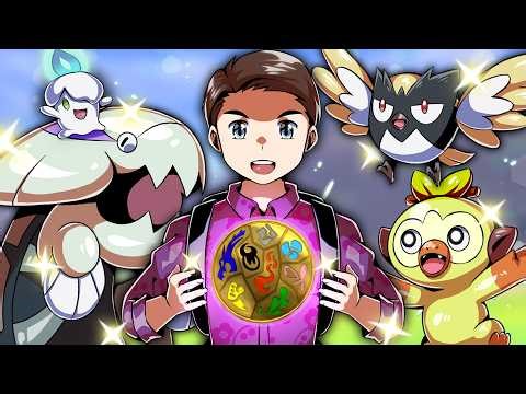 I Tried Beating Pokemon Sword Using Only Shiny Pokemon