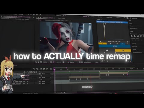 how to ACTUALLY time remap // after effects tutorial