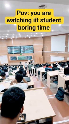 normal day of watching iitans view like boring day without any outside party #iit