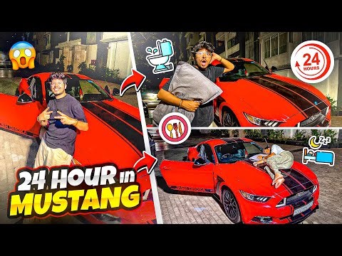 24 Hours in Mustang Car 😱 Hardest Challenge With TSG Mann | Gone Extremely Wrong🥲 Jash Dhoka Vlogs