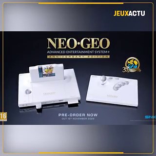 C'était annoncé depuis 2019, c'est aujourd'hui réel : la NeoGEO est de retour dans une version AES+, histoire de célébrer ses 35 ans. SNK précise qu'il s'agira de la vraie NeoGeo, pas une version à émulation, "aucun compromis, aucun équivalent" pour reprendre les termes. Chaque jeu, chaque cartouche sera produit comme avant, sur des circuits intégrés dédiés (ASIC), histoire de retrouver l'expérience d'antan, aussi bien sur le plan matériel que logiciel. Tout doit être "arcade perfect".La NeoGeo 