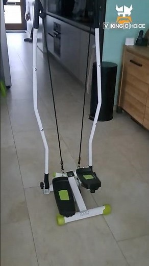 Stepper Crosstrainer with Elastic Trainer | Full-Body Home Workout Equipment