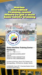 1.1K reactions · 168 shares | Accredited training center where to get the stcw basic safety training #kamarinovlog #marinoph #careeratsea #jobsearch | Ka Marino Vlog | Facebook