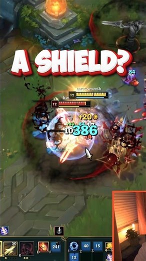 Wait... Why does Zed have a SHIELD? #leagueoflegends #leblanc #zed