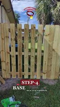 Custom Wood Gate Build Process