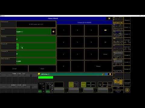 LED Screen in Grand MA 3 D (MA VPU)