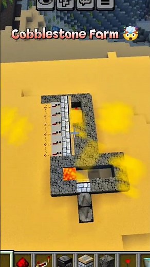 Best Automatic Cobblestone Farm in Minecraft! 🔥 Easy & Efficient