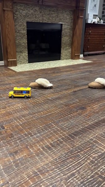 Teaching the kids how to parallel park