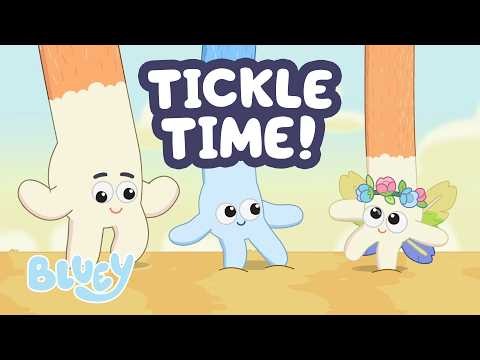 Bluey and Bingo Tickle Dad! ✋ 😂 | 1 HOUR+ Funny Games 💙 | Bluey