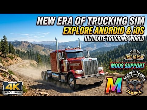 High Graphics Truck Driving Games on Android #trucksimulator #truckgame #iosgames 
