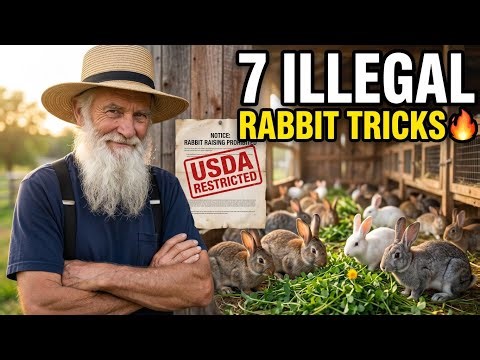 7 'Illegal' Amish Rabbit Tricks That Save $3,000 on Feed Every Year