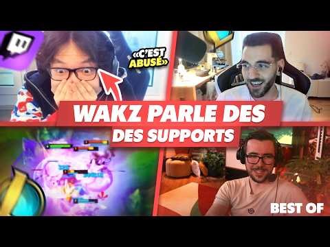 WAKZ DIT LES TERMES SUR LE ROLE DE SUPPORT - Best Of LoL #1322 Réactions