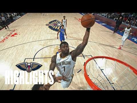 Zion Williamson Highlights vs. Mavericks 3/16/2026