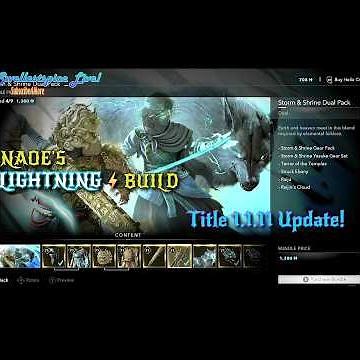 Naoe's Lightning⚡️Build + Best Paired Engravings | Storm & Shrine Dual Pack | AC Shadows