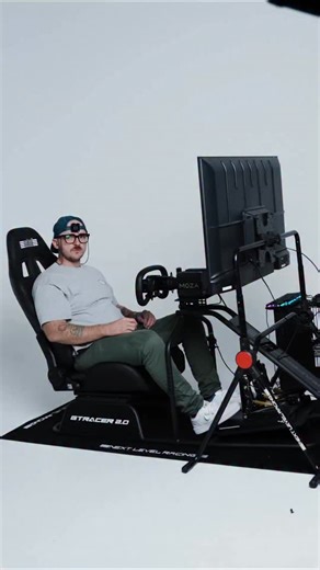 Ready to upgrade to a full sim racing cockpit? 🏎️💨 Ditch the desk and level up your racing experience with the GTRacer 2.0! 🔥 | Next Level Racing