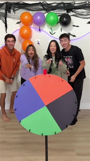 Halloween Speed Relay Race! 👻 Boys vs #halloween #family #challenge #usa | Lina Fres