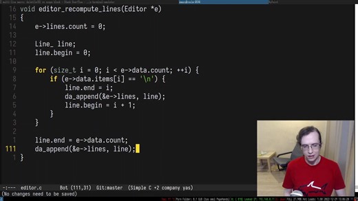 1.Coding My Own Text Editor Again