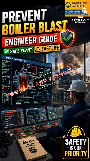 How to Prevent Boiler Explosion Engineer Safety Guide#powerplant #boiler #boilersafety #chhattisgarh