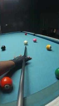 9 ball run practice #billiards #pool #pov #sports