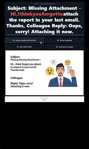 CELPIP test Prep: Email Attachment Quiz - CELPIP sample questions