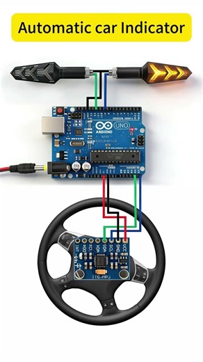 Automatic Car Indicator - Short Circuit Electronic #short #indicators