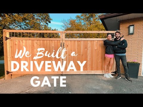 Building a Privacy Fence & Cedar Gate! Everything you wanna know (cost, materials, tutorial)