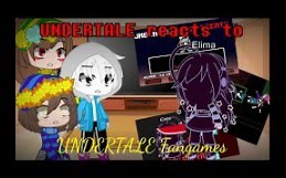 UNDERTALE reacts to Elima's Gameplay [UNDERTALE Fangames] | Last Breath, Dusttru