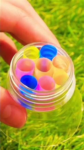 Rainbow Bubble Fun! ☁️🌈 DIY Blowing Adventure #shorts #kids