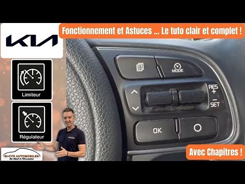 Kia, le régulateur et limiteur de vitesse, comment ça marche?