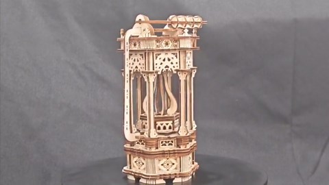 3D Wooden Lantern Puzzle Lamp Kit, DIY Vintage Lightable Decor, Mechanical Model Building Craft - Etsy