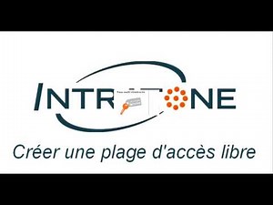 Intratone info Creer acces libre