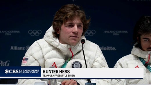 President Trump had another busy weekend on social media, this time criticizing an American Olympian and the Super Bowl halftime show with Bad Bunny. | CBS Evening News