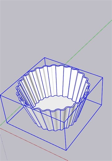 Créer cette forme c’est pas aussi compliqué que tu penses, on peut créer des formes complexes assez finalement #sketchup