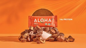 The ALOHA Bar isn't just delicious. It's Deliciously Satisfying with 14g protein and simple, USDA organic ingredients. | ALOHA