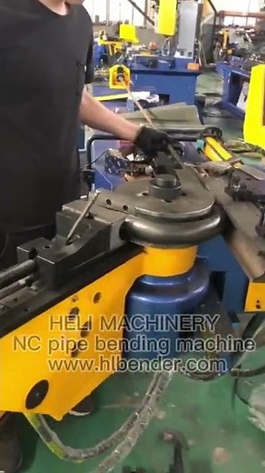 automatic hydraulic pipe bending machine 1.5inch steel pipe bending