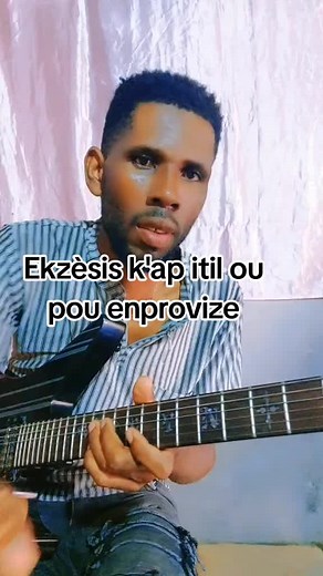 Guitar kompa tutorial #haitianusa🇱🇷 #guitartutorial #1millionaudition