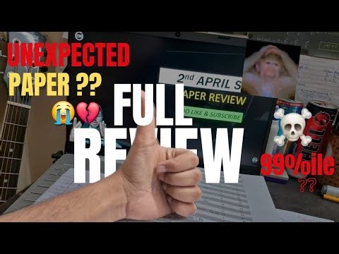 2nd April JEE Mains 2026 | My Experience 😭🥀 , Review and Analysis | Toughest Shift 💀?