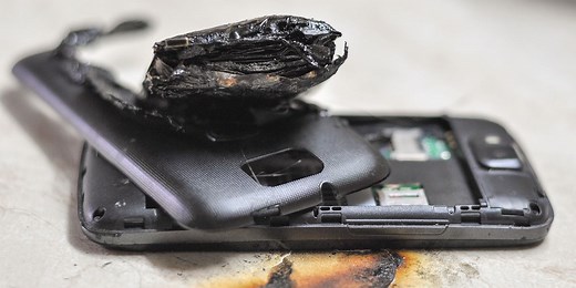 Use lithium-ion battery charged devices safely
