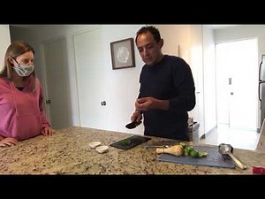 A Virtual Cooking Experience: Tiradito