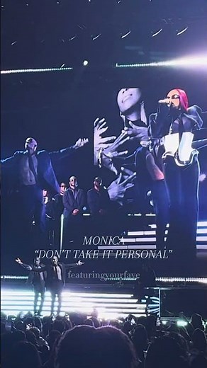 MONICA SINGS DON'T TAKE IT PERSONAL!