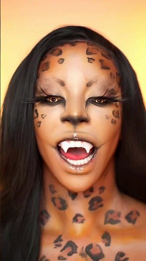 Leopard Print Makeup Tutorial 🐆🐾