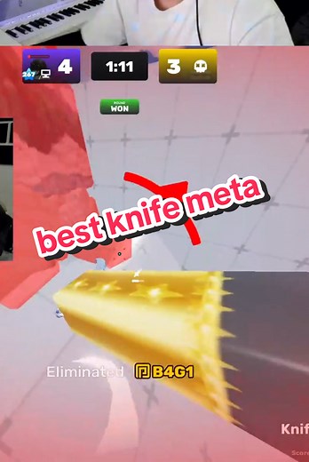 Top Knife Loadout and Settings in Roblox Rivals